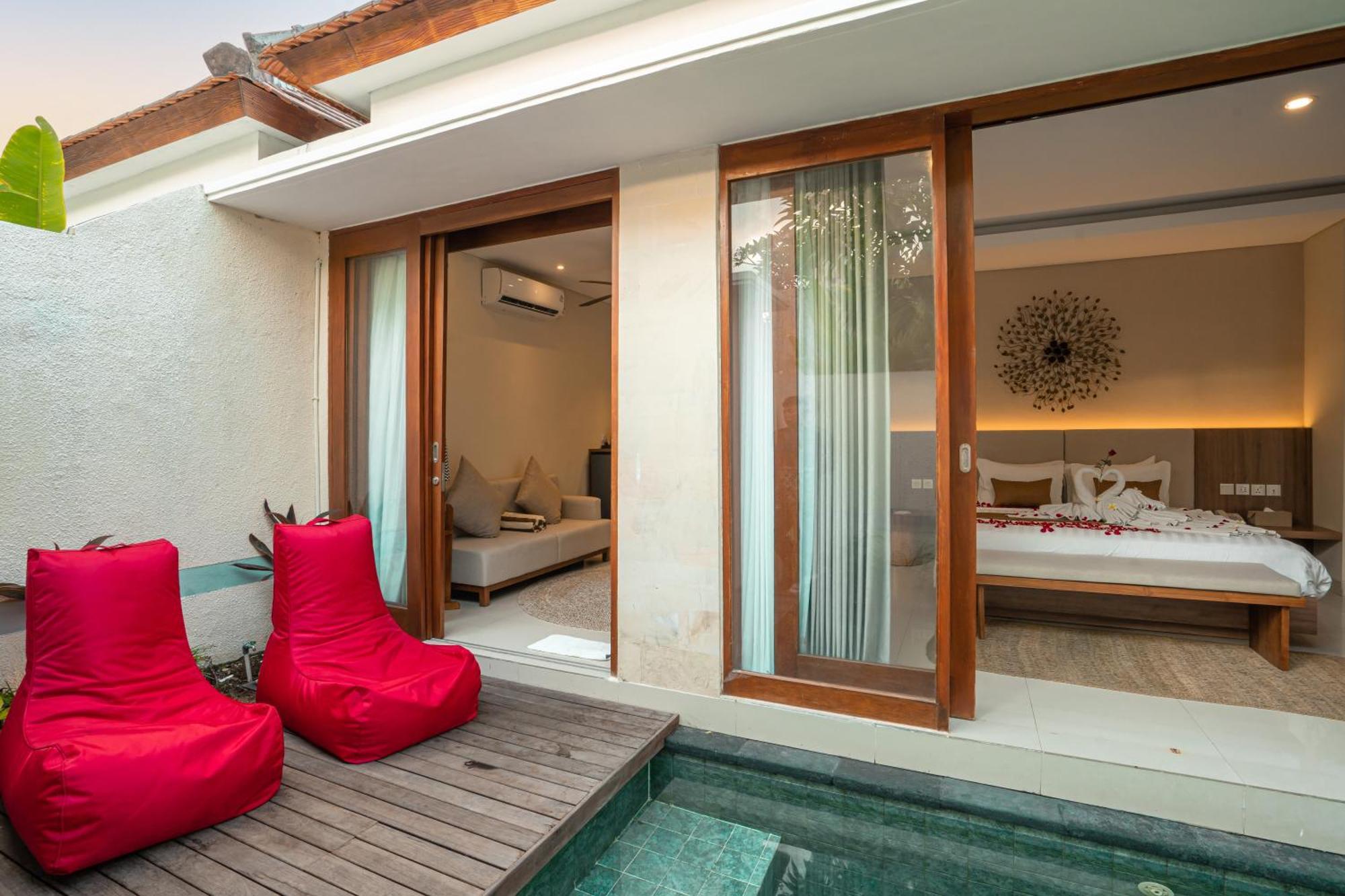 The Sakaye Villas & Spa Legian Pokoj fotografie
