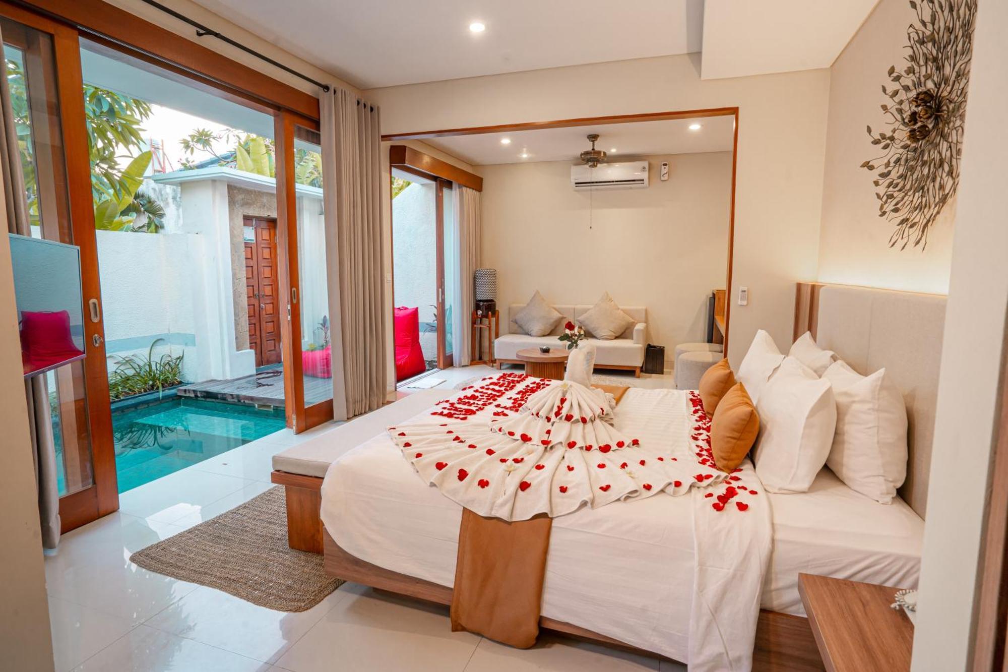 The Sakaye Villas & Spa Legian Pokoj fotografie